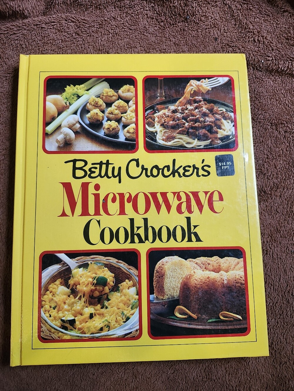 Betty Crocker Microwave Cookbook Vintage 1981